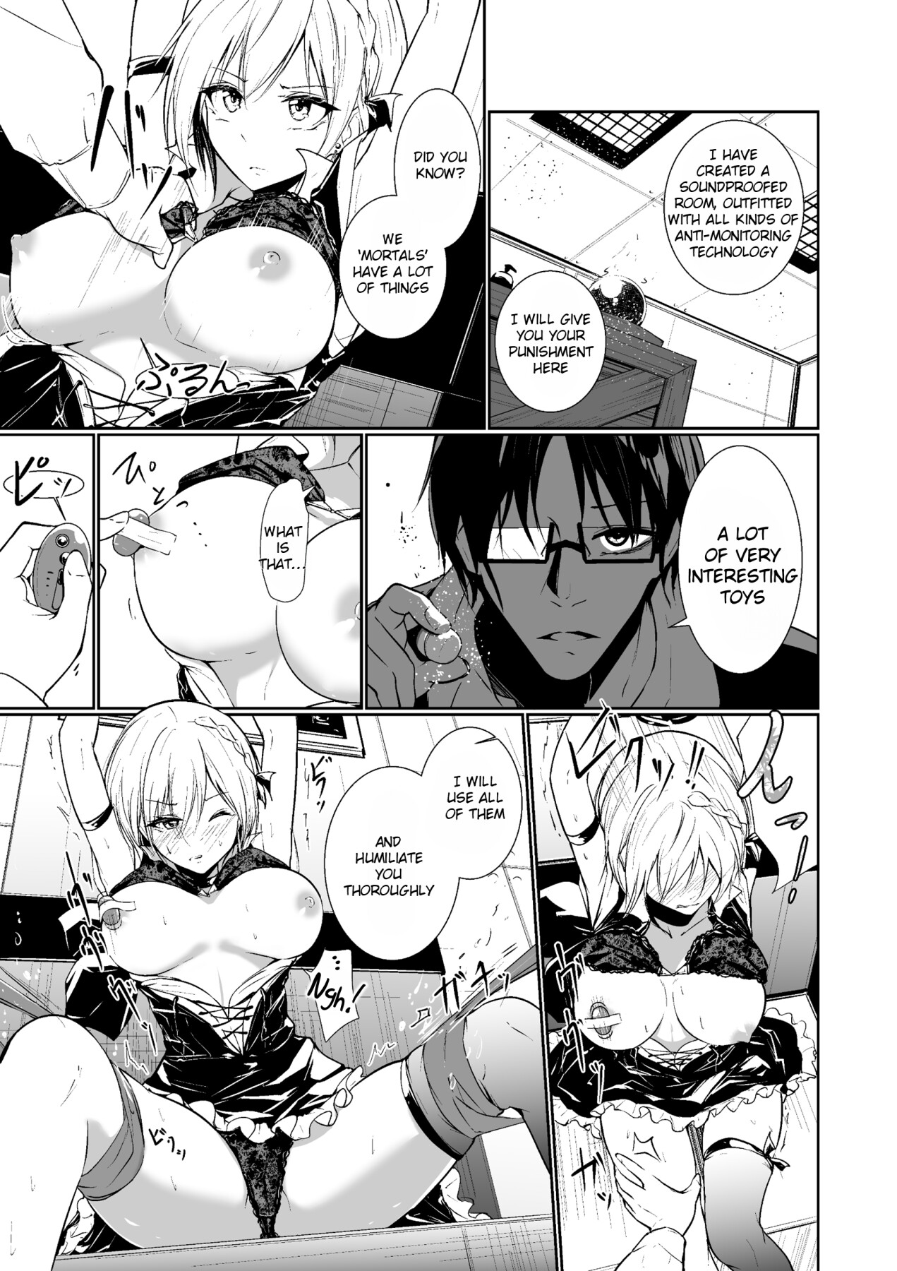 Hentai Manga Comic-Good Morning from a Goddess 1-Read-9